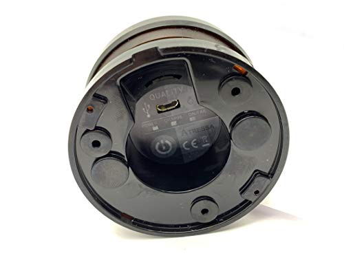 SUMEX BALIZA1 SOSTRAFIC-Baliza LED Luminosa Magnética de Emergencia Recargable HOMOLOGADA Alta Visibilidad Desde 2Km. Tamaño Reducido 70mm, Impermeable, 2h. de autonomia, Recomendada por la DGT