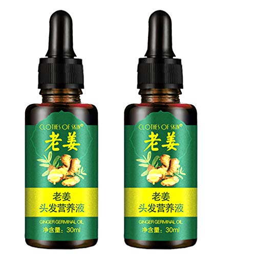 Sunlera 30ml Jengibre Germinal Esencia de Pelo la raíz Aceite de raíz de Nutrición Anti-caída ungüento de petróleo el Crecimiento del Pelo