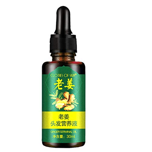 Sunlera 30ml Jengibre Germinal Esencia de Pelo la raíz Aceite de raíz de Nutrición Anti-caída ungüento de petróleo el Crecimiento del Pelo