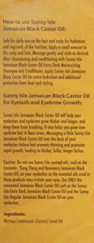 SUNNY ISLE JAMAICAN BLACK CASTOR OIL REGULAR 2oz by Sunny Isle