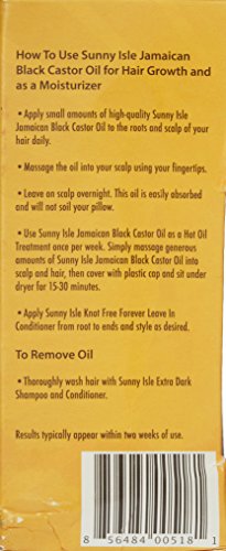 SUNNY ISLE JAMAICAN BLACK CASTOR OIL REGULAR 2oz by Sunny Isle