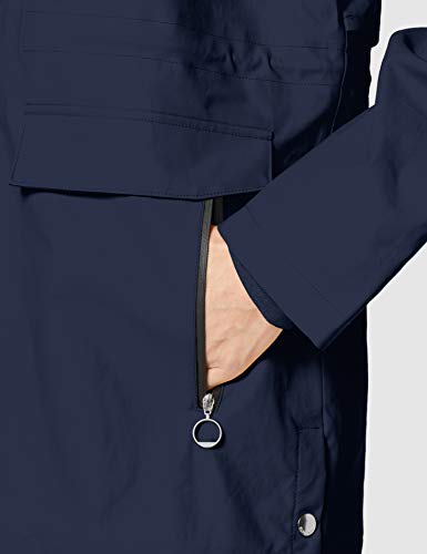 Superdry Hydrotech Mac Chaqueta, Azul (Richest Navy Zrn), XXS (Talla del Fabricante:6) para Mujer