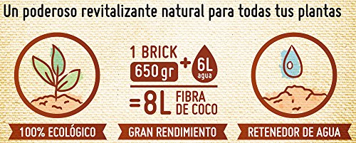Sustratos Ecológicos - Brick de Fibra de coco 650g - Batlle