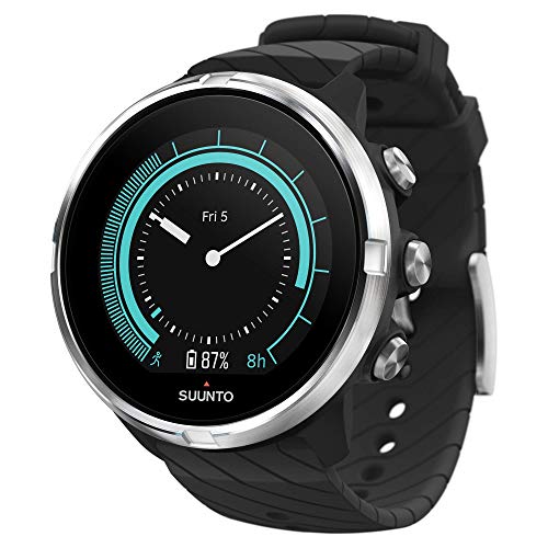 Suunto 9 Reloj deportivo GPS con batería de larga duración y medición del ritmo cardiaco en la muñeca