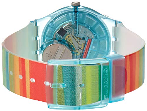 Swatch Reloj Analógico de Cuarzo para Mujer con Correa de Plástico – GS 124