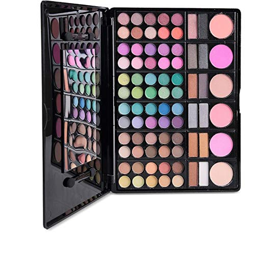 SZMH-ES 78 Color Bandeja de Sombra de Ojos Principiante Nacarado Mate Color de Tierra Sombra de Ojos Mercado Tendencia Polvo Liso 235X175X17mm 01#