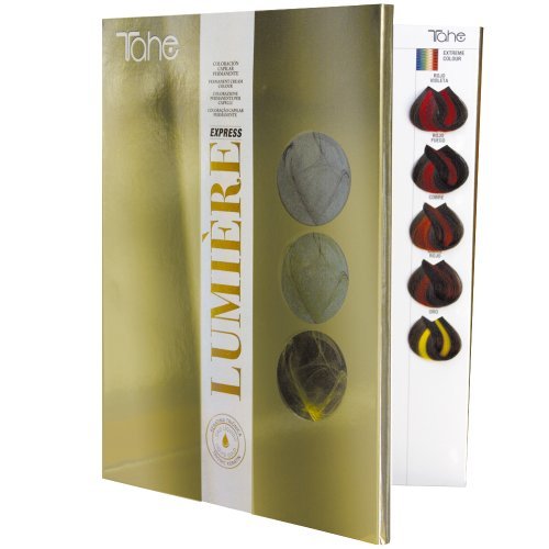 Tahe Lumière ExpressTinte de Pelo Profesional Coloración de Cabello Permanente Tinte Tono 7 Rubio Medio, 100 ml