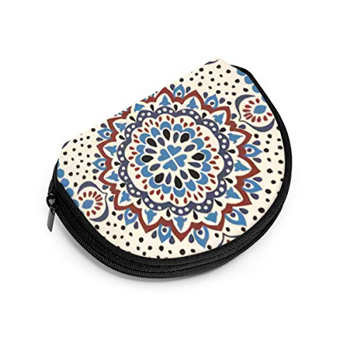 Talavera Azulejos Portugal Adorno Turco Las Artes Mujeres Niñas Concha Cosmética Maquillaje Bolsa de Almacenamiento Monedas de Compras al Aire Libre Monedero Organizador