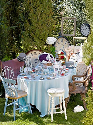 Talking Tables servilletas con detalles flores rosa y Alice en el país de las maravillas.’Truly Alice.’ Carton.