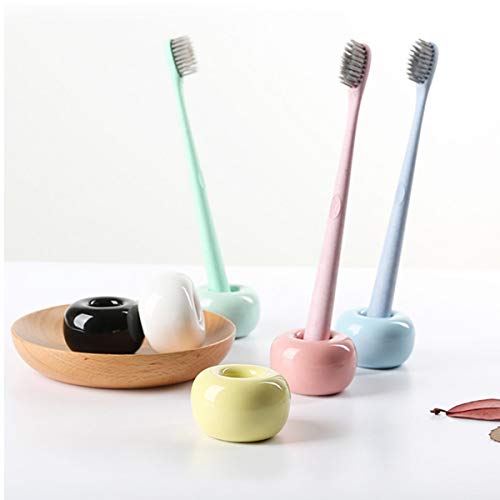 tangger 6PCS Porta Cepillo de Dientes Ceramica,Conjunto de Accesorios para Baño,Titular de la Pluma
