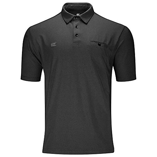 Target Darts Luxury Dark Grey Pro Darts Shirt XL Flexline-Camiseta para Dardos (Talla, Color Gris Oscuro, Unisex Adulto