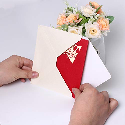 Tarjeta de cumpleaños 3D para hombre, mujer o niño