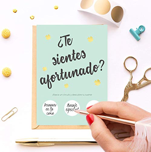 Tarjeta Día del Padre Regalo divertido cumpleaños novio o marido Tarjeta rasca y gana Hombre aniversario San Valentín