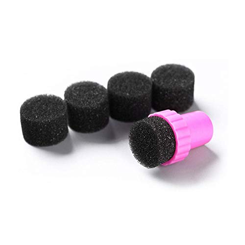 Teabelle 12 unids/Set Conjunto de Arte de Uñas Herramienta de Manicura Brocha para el Polvo Nail Art Decoration Línea de Cinta de Uñas Esponja Stamper Archivos Buffer