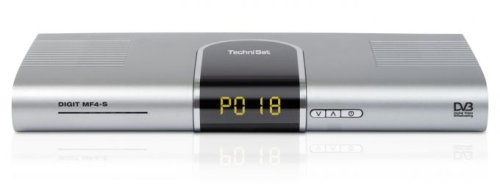 TechniSat SATMAN 33 Dos receptores de Warner Bros, de 33 SATMAN, Universal de señal Quad LNB, 1 x Digit MF4-S, 10 m Cable, Beige