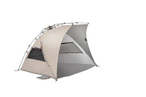 Terra Nation Reka Kohu Sombra de Playa Unisex con protección UV, Color Arena, tamaño 15 x 80 cm, 220 x 145 x 125centimeters