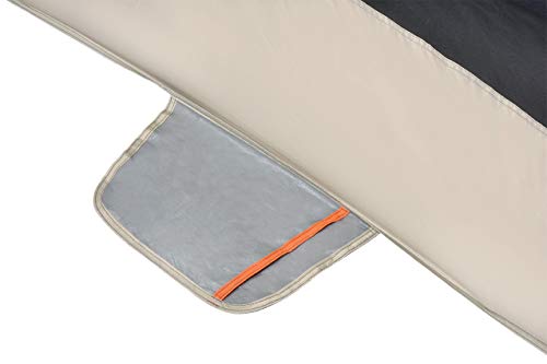 Terra Nation Reka Kohu Sombra de Playa Unisex con protección UV, Color Arena, tamaño 15 x 80 cm, 220 x 145 x 125centimeters