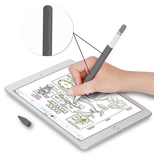 Teyomi Funda Apple Pencil, Funda magnética para Apple iPad Pro y lápiz de Silicona Suave …