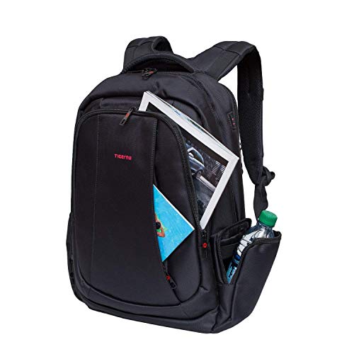 TIGERNU Mochila portátil para 15.6" Mochila Antirrobo para Viajes de Negocios Escuela con Puerto de Carga USB Checkpoint Friendly (524N)