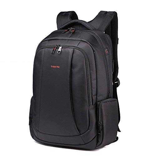 TIGERNU Mochila portátil para 15.6" Mochila Antirrobo para Viajes de Negocios Escuela con Puerto de Carga USB Checkpoint Friendly (524N)