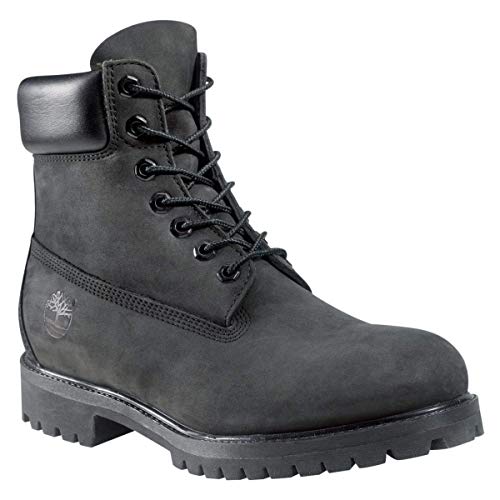 Timberland 6-Inch Premium Boot, Botas para Hombre, Negro (Black Nubuck), 44 EU
