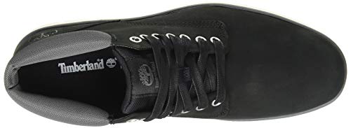 Timberland Bradstreet Leather Sensorflex, Botas Chukka para Hombre, Negro Nubuck, 42 EU
