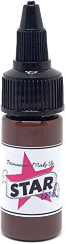 Tinta para maquillaje permanente - MAROON BROWN 0.5oz (15ml) - STARINKMAKEUP - Micropigmentación - Microblading tattoo - ORIGINAL!