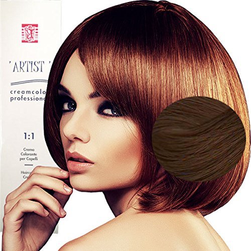 Tinte profesional para el cabello, colores naturales, con amoniaco 5 X 5 X 15 7/0 BIONDO NATURALE