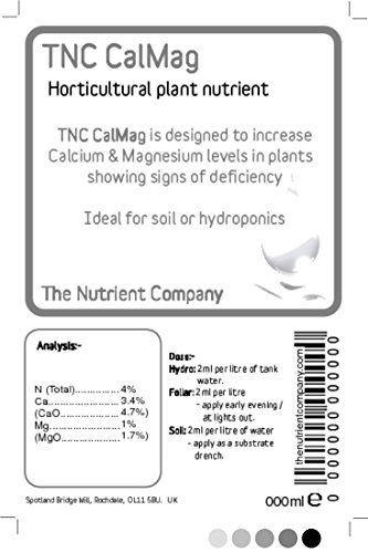 TNC CalMag – tratamiento de calcio y magnesio deficiencia de nutrientes en plantas – EG. Blossom final rot