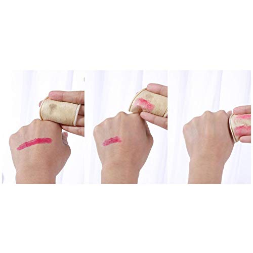 Toallitas de limpieza de algodón de maquillaje de fibra de bambú Cutelove 8 piezas/paquete, almohadillas de algodón de maquillaje sin estimulación Tela no tejida Descarga desechable Algodón=