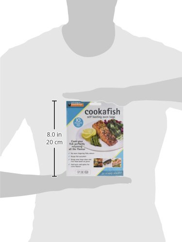 Toastabags "COOKAFISH Horno Bolsas, Transparente, 50 Unidades