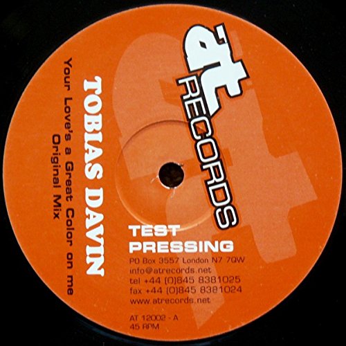 TOBIAS DAVIN / YOUR LOVE'S A GREAT COLOR ON ME