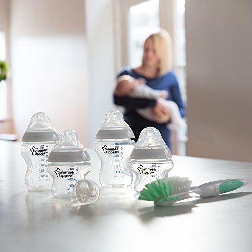 Tommee Tippee Closer to Nature - Kit de biberones, transparente