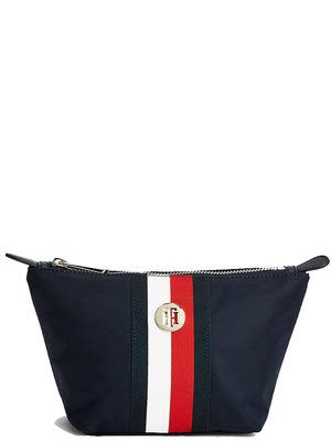 Tommy Hilfiger AW0AW08371-0GY - Neceser para mujer, color azul