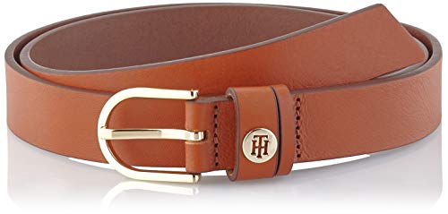 Tommy Hilfiger Classic Belt 2.5 Cinturón, Cognac, 85 para Mujer