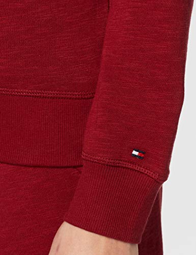 Tommy Hilfiger Cn Track Top LS Conjunto térmico, Rojo (Red 629), Talla única (Talla del Fabricante: X-Small) para Mujer
