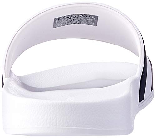 Tommy Hilfiger Hombre Esenciales Deslizadores de la Piscina de la Bandera, Blanco, 43 EU