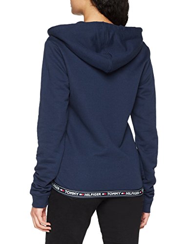 Tommy Hilfiger Hoody HWK Top de Pijama, Azul (Navy Blazer 416), Medium (Talla del Fabricante: MD) para Mujer