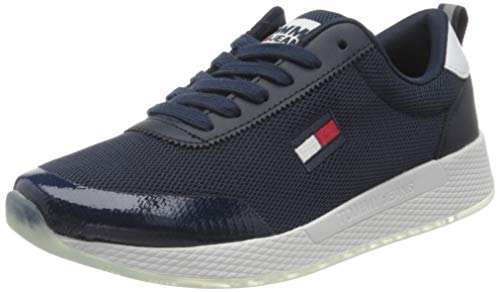 Tommy Hilfiger Lilly 13c2, Zapatillas para Mujer, Marina Crepuscular, 36 EU
