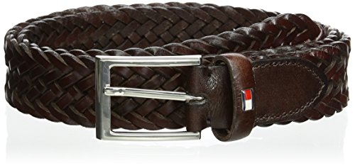 Tommy Hilfiger New Almerico Belt 3.5 Cinturón, (Testa Di Moro-Eur), 95 cm para Hombre
