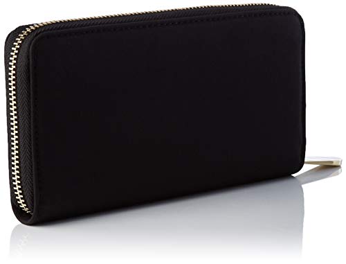 Tommy Hilfiger Poppy LRG ZA, Productos de cuero pequeños para Mujer, Negro, One Size