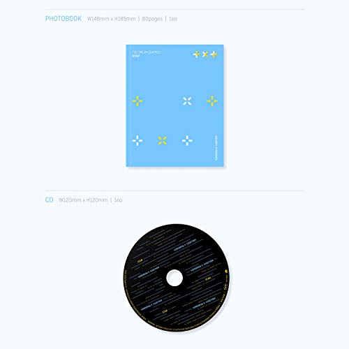 Tomorrow X Together TXT Album - The Dream Chapter : Star CD + Photobook + Photocards + Sticker Pack + OFFICIAL POSTER + FREE GIFT
