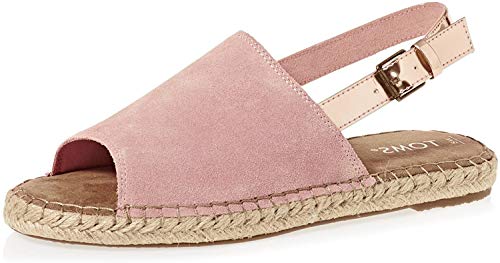 TOMS Women's Clara Bloom Suede/Rose Gold Specchio 9.5 B US