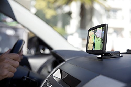 TomTom GPS para coche Start 52, 5 pulgadas, mapas de la UE, prueba gratuita de alerta de radares, soporte reversible integrado