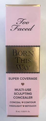 Too Faced Born This Way - Corrector de escultura multiusos (15 ml), color beige