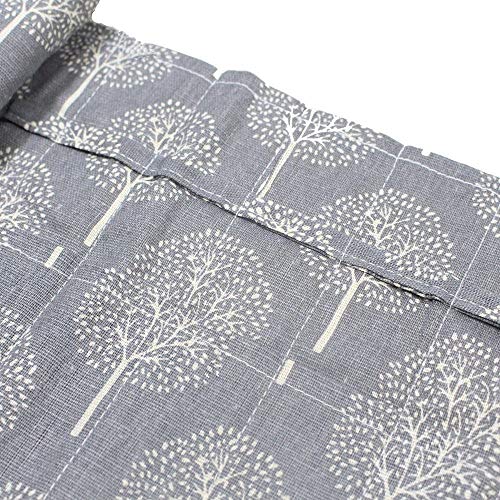 TOOGOO 20 Hoyos 15 Pulgadas Estuche para Pinceles de Artista Estuche Enrollable Bolso para Bolsa de Lona (áRbol Gris Sin Pinceles)