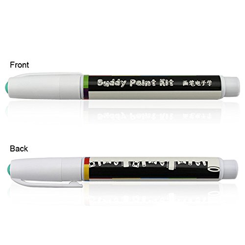 TOOGOO Conductive Ink Pen Circuito Electronico Draw Al Instante Magical Pen Circuit DIY Maker Estudiante Ninos Educacion Magia Regalos (oro)