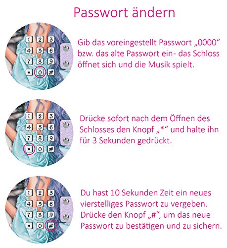 Top Model Diario con código Secreto y Sonido Cherry Bomb Candy & Talita