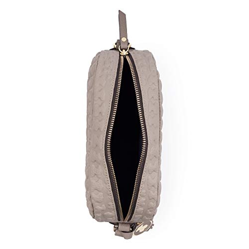 TOUS Sherton, Bolso bandolera para Mujer, Beige (Topo 895890186), 19x14x2 cm (W x H x L)