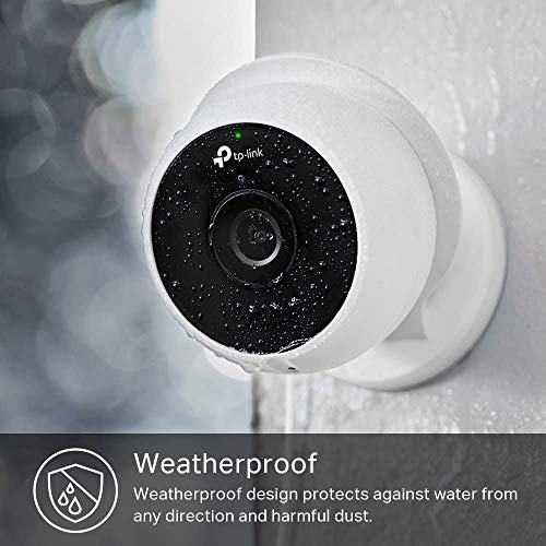 TP-LINK Kasa CAM Outdoor cámara Web 1920 x 1080 Pixeles Wi-Fi Blanco - Webcam (1920 x 1080 Pixeles, 30 pps, 720p,1080p, H.264, 1920 x 1080 Pixeles, 8X)